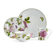 Flower dinnerware outlet